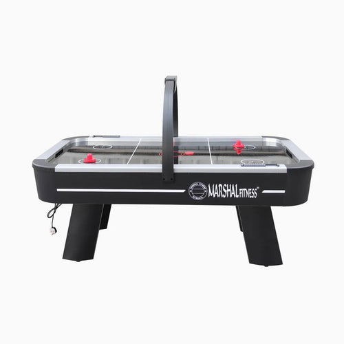 Dynamic 7ft Air Hockey Table - E-Counter, Leg Levelers, and Accessories Included