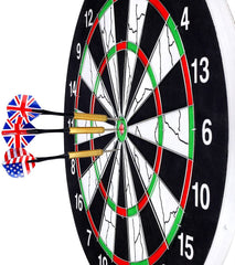 18" Professional Dartboard Sets of 6pcs Dart Flights for Leisure Sports and Games 45CM | MF-0237