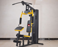 Single Station Home Gym 100LBS with Weight Cover