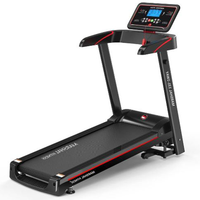 Home Use Treadmill with DC Motor, USB Music Player | Gas Spring Fold