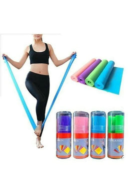 Flat Resistance Band, Elastic Exercise Equipment, Straight Stretching Fitness Training for Full Body Leg