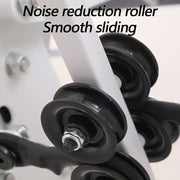 Foldable Iron Stair Stepper Climber, Compact Full Body Workout Exercise Machine