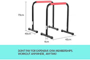 Dip Up Stand Station Tricep Strength Trainning Dips, for Body Strenthener | MF-0616-B