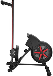 Air Resistance Rowing Machine with LCD Monitor & 8 Resistance Levels