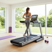 8HP Treadmill with Incline, TV Display, Bluetooth, and 160KG Max User Weight