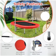 Double Jumping Fitness Rebounder Trampoline for Adult and Kids | MF-0725