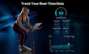 AI Smart Exercise Bike Indoor Cycling Bike with Auto Resistance