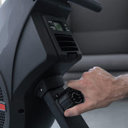 Air Resistance Rowing Machine with LCD Monitor & 8 Resistance Levels