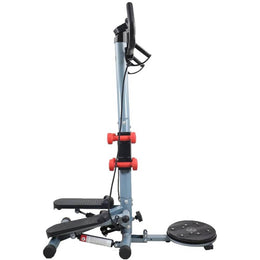 3 in1 Multi Function Stepper with Twister, Handle and Dumbbell Stepper for Exercise