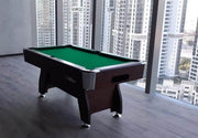 Billiard Table, Pool Table Green with Ball Collection System | Available in 6Ft - 7Ft - 8Ft- 9Ft