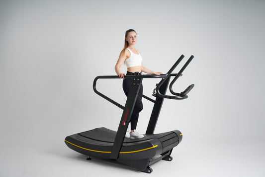 Curve Treadmill - Non-Electric Manual Treadmill for Commercial and Home Use