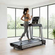 Heavy Duty Commercial Treadmill with Incline and 10.0HP Motor - LCD Display