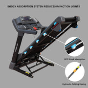 Multi Exercise Program Heavy Duty Home Use Treadmill