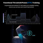 AI Smart Exercise Bike Indoor Cycling Bike with Auto Resistance