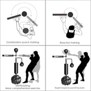 Boxing Punching Bag Stand & Adjustable Height | Mf-0747