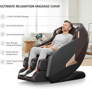 Marshal Fitness Zero Gravity 7-Point Massage Recliner Chair | Full Body Massager | Luxury Relaxation Chair for Home & Office