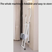 Foldable Iron Stair Stepper Climber, Compact Full Body Workout Exercise Machine