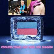 Marshal Fitness Cooling Towel - Neck Cooler Wrap for Summer Heat - Cool Bandana Scarf for Hot Weather Sports - Ice Towel Sweat Rag for Golf, Gym, Yoga, Workout Running - Mf-0160 -Green