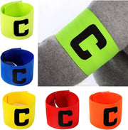 Multicolor Football Captain Armband | Adjustable Sports Armbands for Adults
