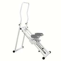 Foldable Iron Stair Stepper Climber, Compact Full Body Workout Exercise Machine