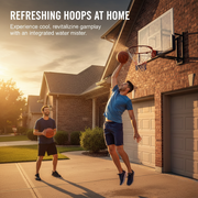 Marshal Fitness Wall Mount Heavy Duty Basketball Hoop with PC Backboard & Steel Frame – Weatherproof Net for Outdoor & Indoor Play