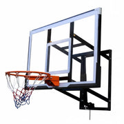 Marshal Fitness Heavy-Duty Wall Mount Basketball Hoop – Breakaway Rim, Weather-Resistant Nylon Net, Solid Steel Frame for Indoor & Outdoor Play