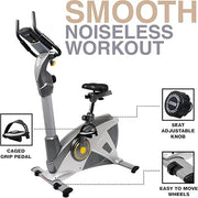 Magnetic Exercise Bike with 15 Levels of Resistance