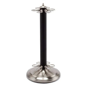 6-Cue Metal Pool Cue Floor Rack - Keep Your Cues Organized in Style