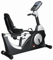 Commercial Recumbent Bike Self Generation Ergometer Trainer Bike, Gym Fitness Bike