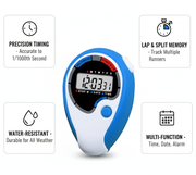 MF-0267 Digital Stopwatch – Accurate Sports Timer with Lap Memory for Training, Running & Coaching