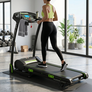 Home Use Motorized Treadmill - 4.0HP AC Motor - Max User Weight 120KG