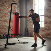 Marshal Fitness Heavy-Duty Punching Bag Stand – High-Durability Steel Frame for Boxing, MMA & Home Gym Training