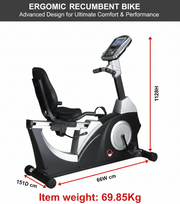 الدراجة التجارية للدراجة الذاتية جيل إيرجومتر مدرب دراجة ، دراجة لياقة البدنية الصالة الرياضية