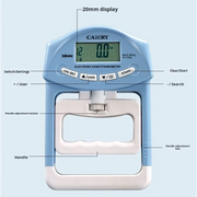 MF-0324 Electronic Hand Dynamometer Adjustable Grip Strength Tester – Digital Hand Grip Meter for Fitness, Rehabilitation & Arm Training