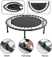 Mini Exercise Trampoline for Adults or Kids - Indoor Fitness