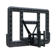 Marshal Fitness Wall Mount Basketball Hoop – Weatherproof Nylon Net, Durable PE Frame Outdoor Indoor Basketball
