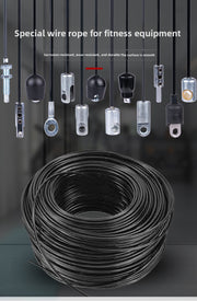 Heavy Duty Gym Cable Wire for Fitness Machines – Steel Strength Training Cable with Protective Coating, Smooth & Durable Replacement Cable for Home & Commercial Gym Equipment