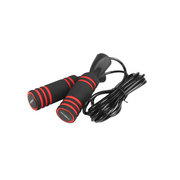 Artbell Fitness Adjustable Weighted Jump Rope with PVC Steel Wire & Bearing System – Foam Handle Skipping Rope for Home & Gym Workouts