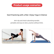 EVA Yoga Mat – Lightweight Non-Slip Exercise Mat for Yoga, Pilates, Stretching & Home Workouts