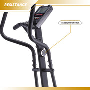 Cross Trainer with 5KG Flywheel and 8 Levels of Magnetic Resistance