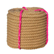 100% Natural Jute Yarn Rope - Twisted Manila Hemp (25M)