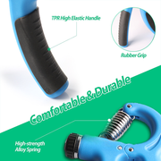 Artbell Fitness Adjustable Hand Grip Trainer – Anti-Slip Grip Strengthener for Forearm, Wrist & Hand Training