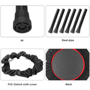 Foldable Portable Trampoline for Adults and Kids | Indoor/Outdoor Jumping Rebounder