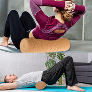 Artbell Fitness Natural Cork Yoga Roller for Muscle Recovery, Stretching & Balance Training