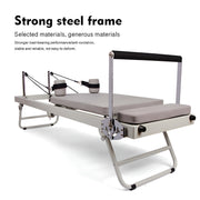 Marshal Fitness MF-0679 Commercial Pilates Reformer Machine – Full Body Core Training Equipment with Adjustable Resistance, Smooth Glide Carriage & Heavy-Duty Frame