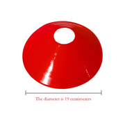 Football Training Marker Cone – Durable Pitch Marking Cone for Agility, Drills & Coaching (23 kg, 39×39×45 cm)-50 PCS