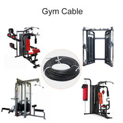 Heavy Duty Gym Cable Wire for Fitness Machines – Steel Strength Training Cable with Protective Coating, Smooth & Durable Replacement Cable for Home & Commercial Gym Equipment