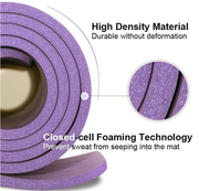 Premium PVC Yoga Mat – Non-Slip, Durable & Comfortable Exercise Mat for Yoga, Pilates, Home Workouts, and Fitness