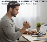 Hand Grip Exerciser for Strength Training – Durable PP & Steel Grip Strengthener with Comfortable NBR Handles