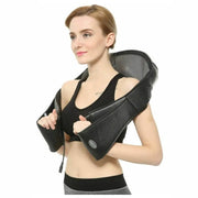 Black Shiatsu Massage Pillow with Heat | Kneading Massage Relaxation